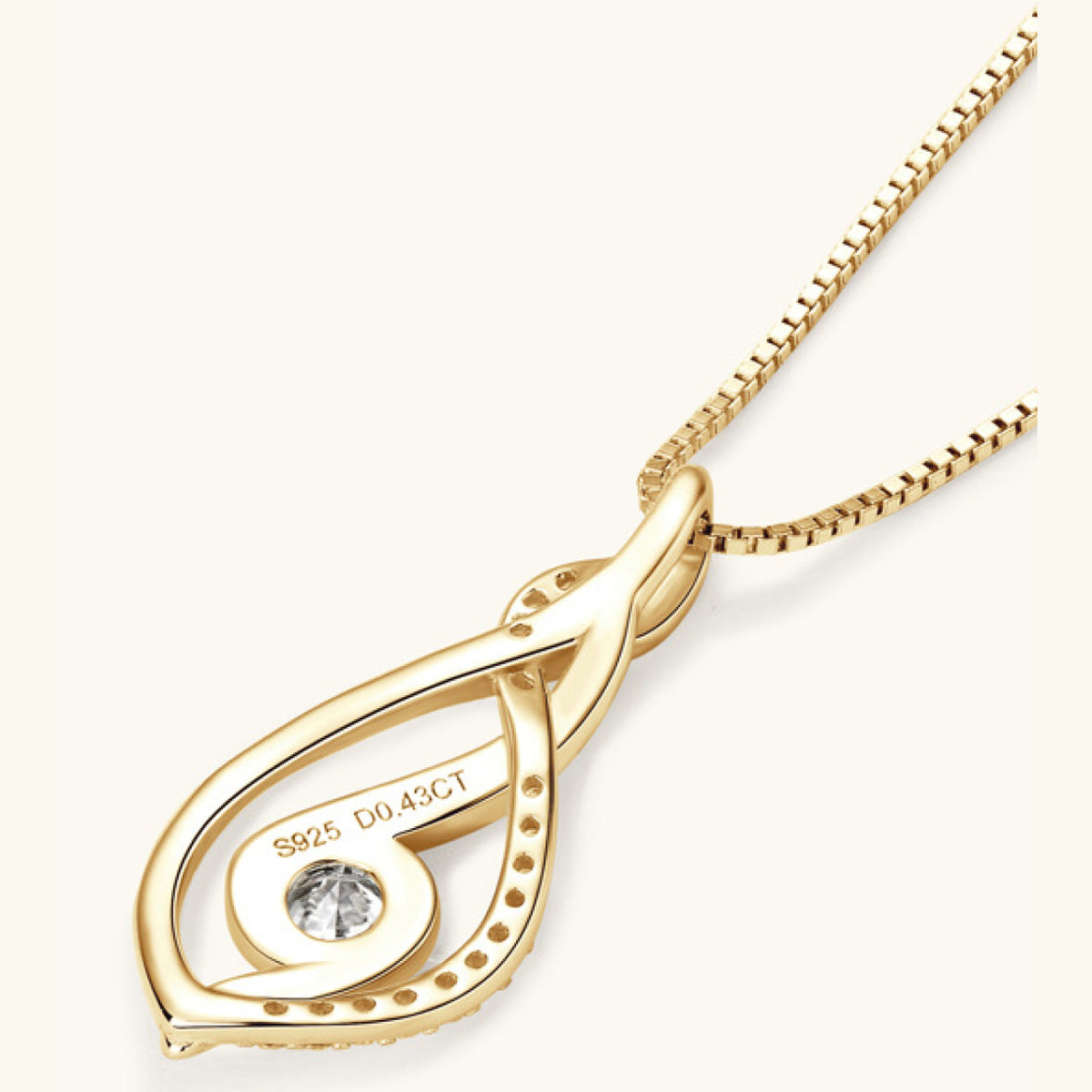 Moissanite 925 Sterling Silver Necklace