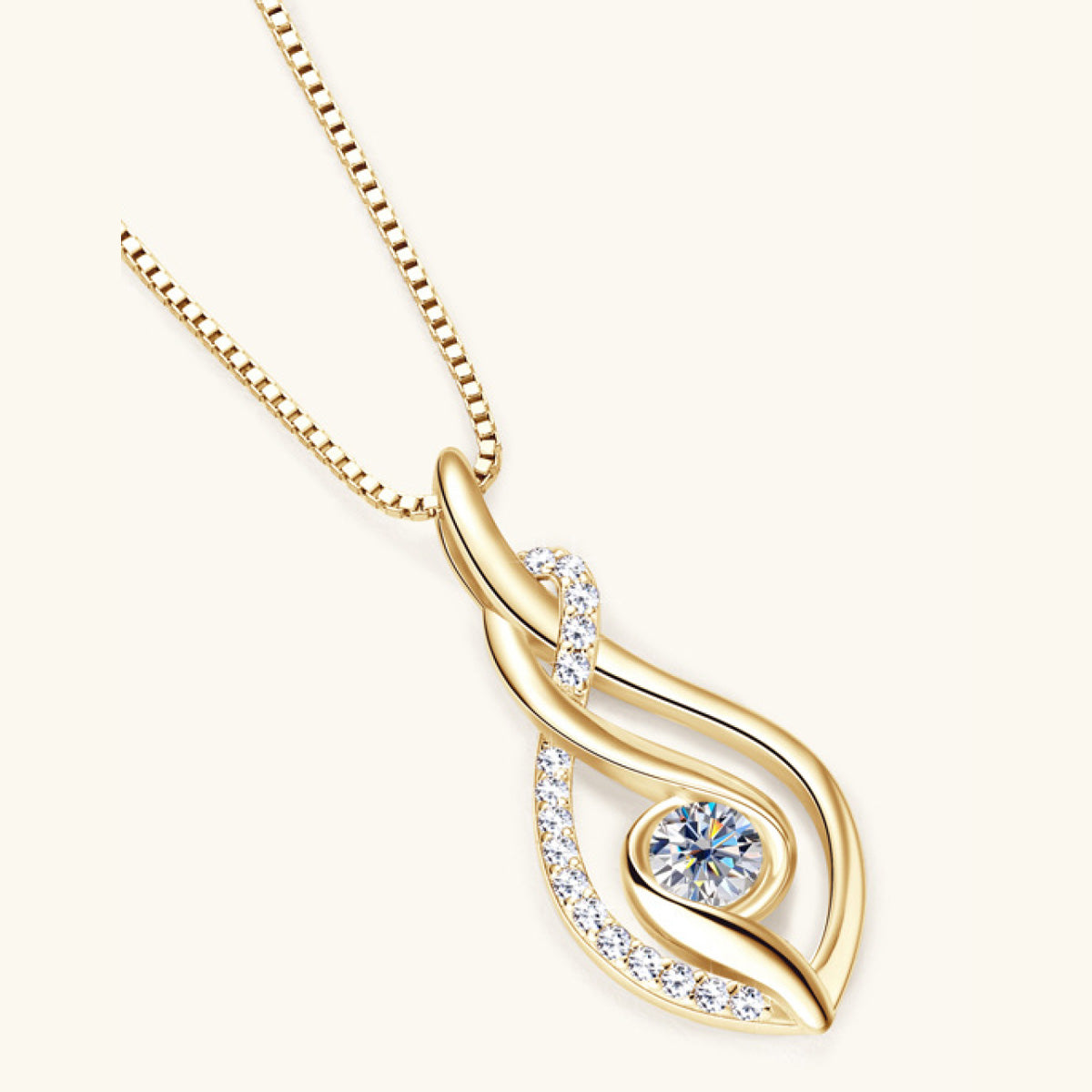 Moissanite 925 Sterling Silver Necklace