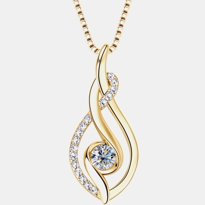Moissanite 925 Sterling Silver Necklace
