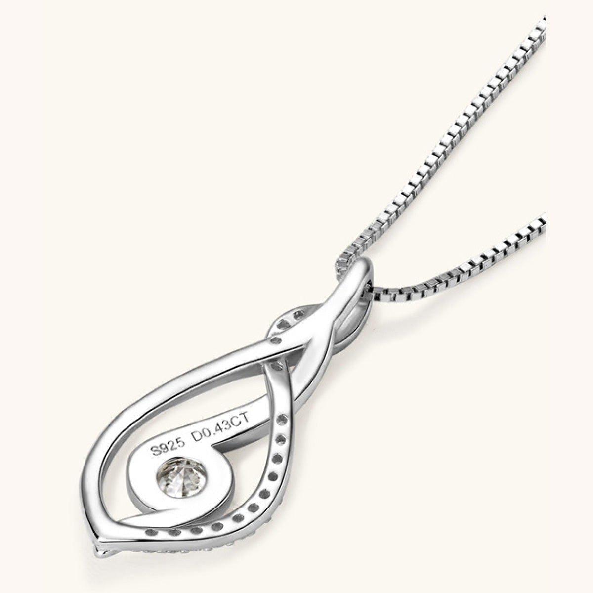 Moissanite 925 Sterling Silver Necklace