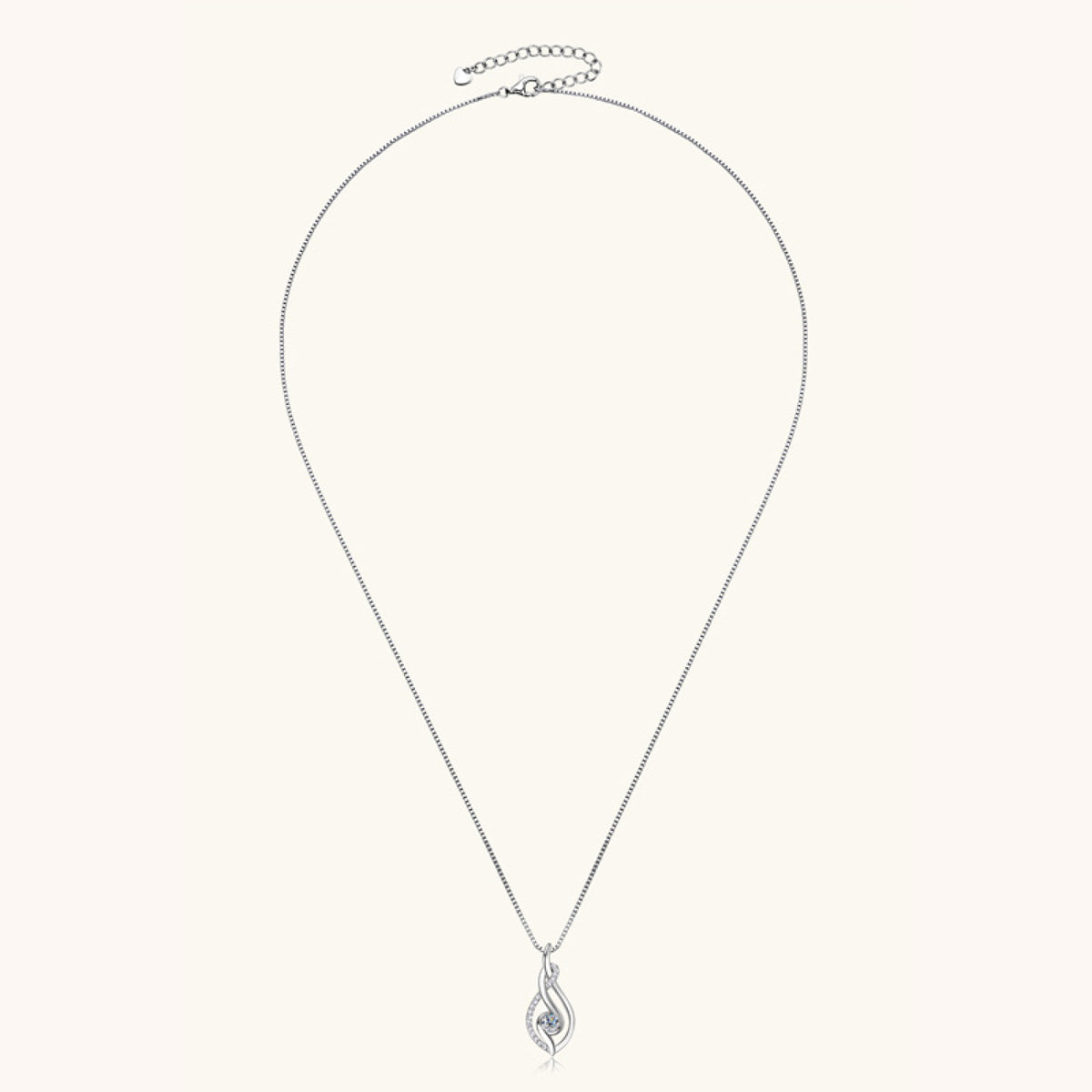 Moissanite 925 Sterling Silver Necklace