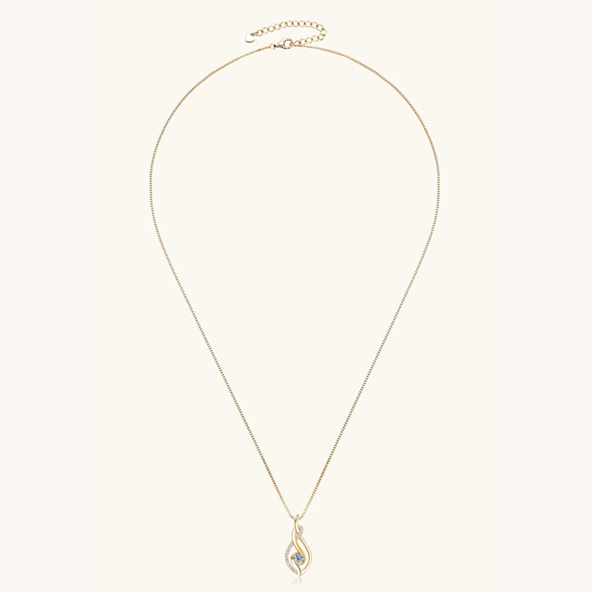 Moissanite 925 Sterling Silver Necklace