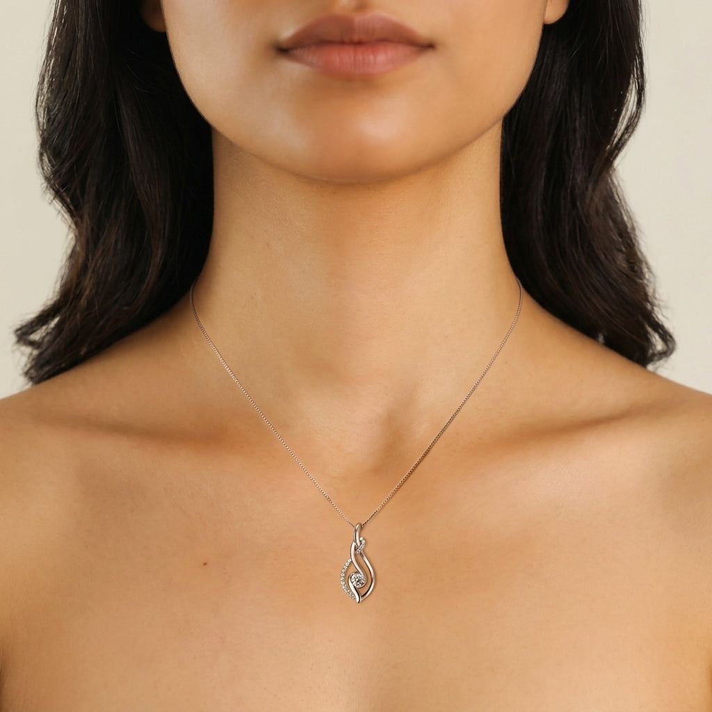 Moissanite 925 Sterling Silver Necklace