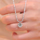 1 Carat Moissanite 925 Sterling Silver Necklace