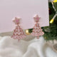 Christmas Tree Dangle Earrings