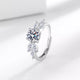 1 Carat 925 Sterling Silver Moissanite Ring
