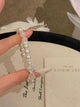 Bow Charm Pearl Bracelet