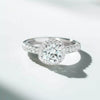 1 Carat 925 Sterling Silver Moissanite Ring
