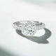 1 Carat 925 Sterling Silver Moissanite Ring