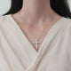 925 Sterling Silver Cross Pendant Necklace