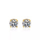 1 Carat Moissanite 925 Sterling Silver Stud Earrings
