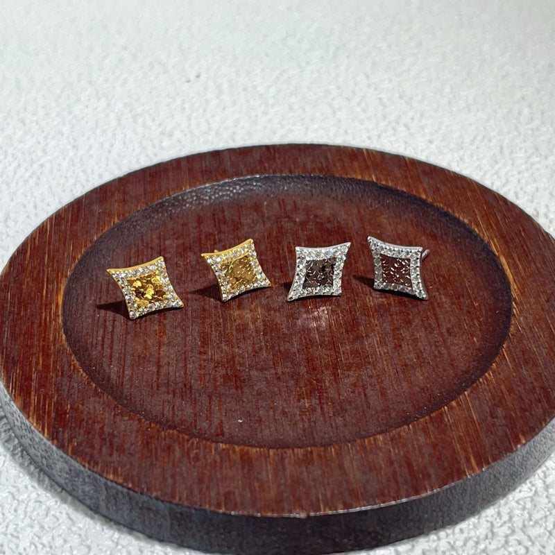 Geometric Stud Earrings