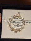 18K Gold-Plated Pearl Bracelet