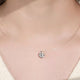 3 Carat Moissanite 925 Sterling Silver Necklace